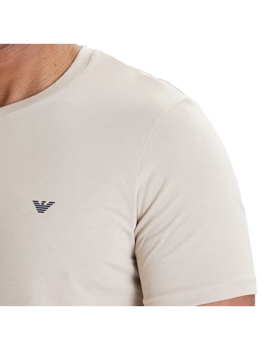 Pack de 2 camisetas para hombre Emporio Armani con águila - Image 4