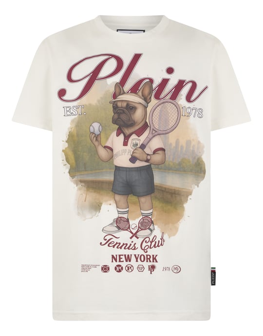Round Neck T-Shirt New York Tennis - Image 1