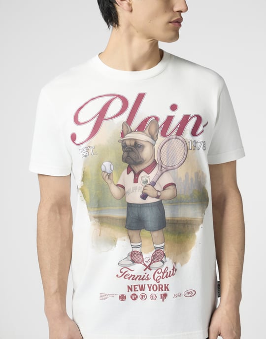 Round Neck T-Shirt New York Tennis - Image 3