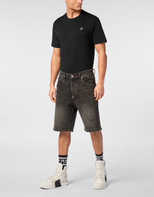 Pantalones Cortos Vaqueros Skull - Image 3