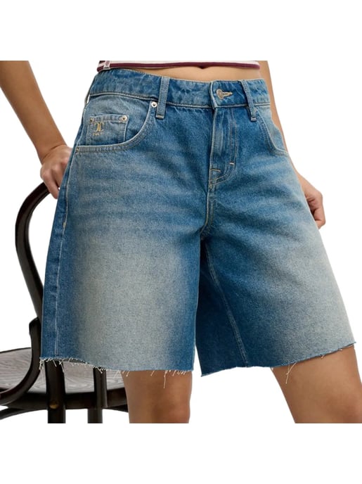 Pantalones cortos holgados de talle medio Rise para mujer de Superdry - Image 2