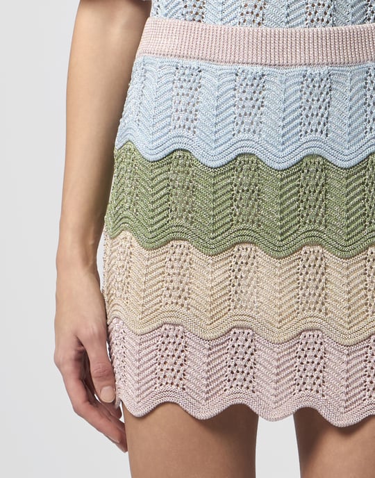 Mini Skirt Color Wave - Image 3