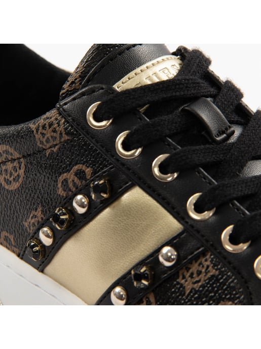 Zapatillas deportivas Guess para mujer, color rubí oscuro - Image 4