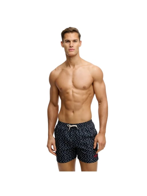 Traje de baño estampado premium para hombre de Superdry - Image 1