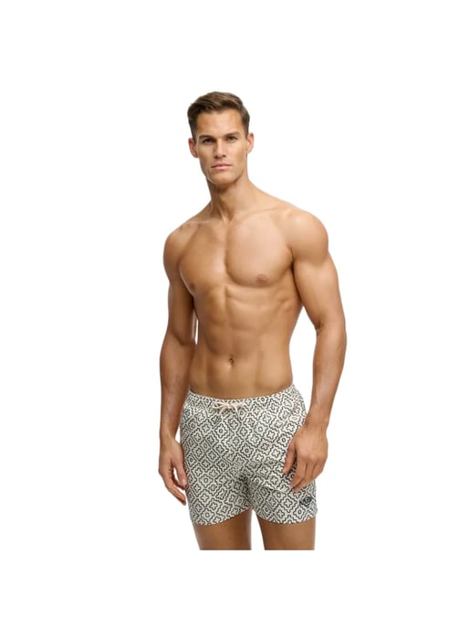 Traje de baño estampado premium para hombre de Superdry - Image 1
