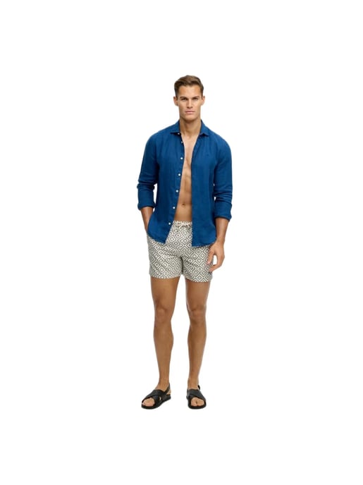 Traje de baño estampado premium para hombre de Superdry - Image 2