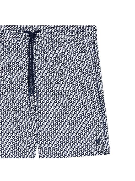 Traje de baño GA para hombre con estampado mixto de Emporio Armani - Image 3