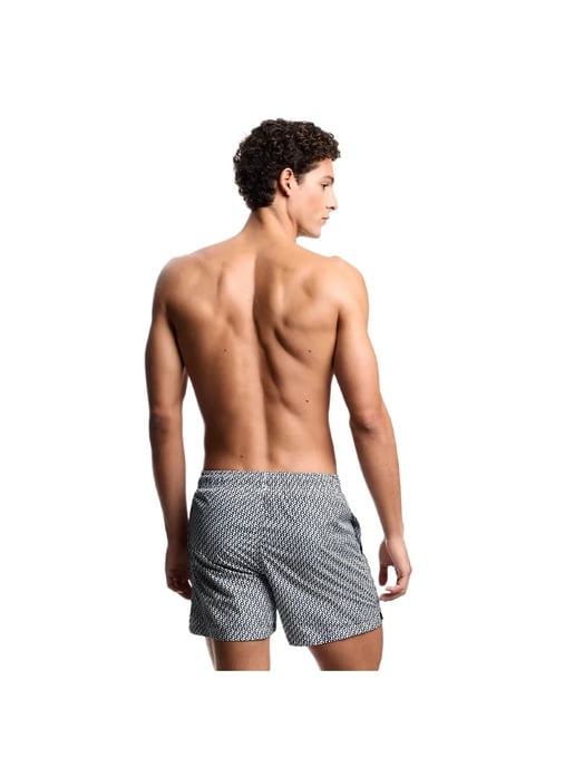 Traje de baño GA para hombre con estampado mixto de Emporio Armani - Image 4