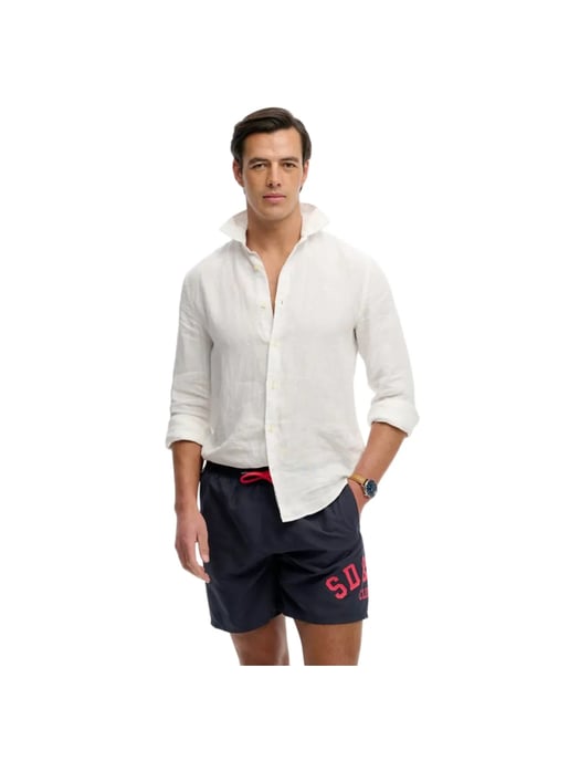 Traje de baño Superdry para hombre con logo estampado, talla 16 - Image 4