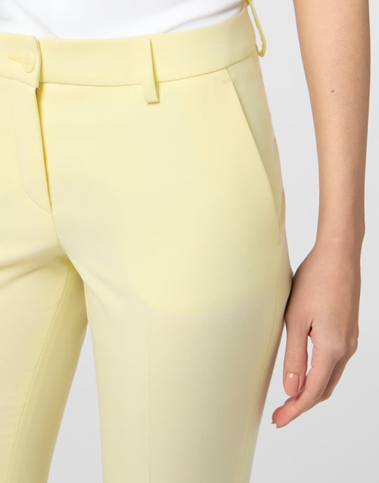 Wool Office Trousers Regular Waist - Image 3