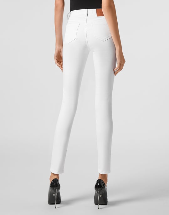Jegging De Cintura Alta Iconic Plein - Image 5