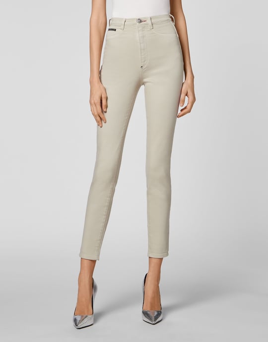 Jegging De Cintura Alta Iconic Plein - Image 2