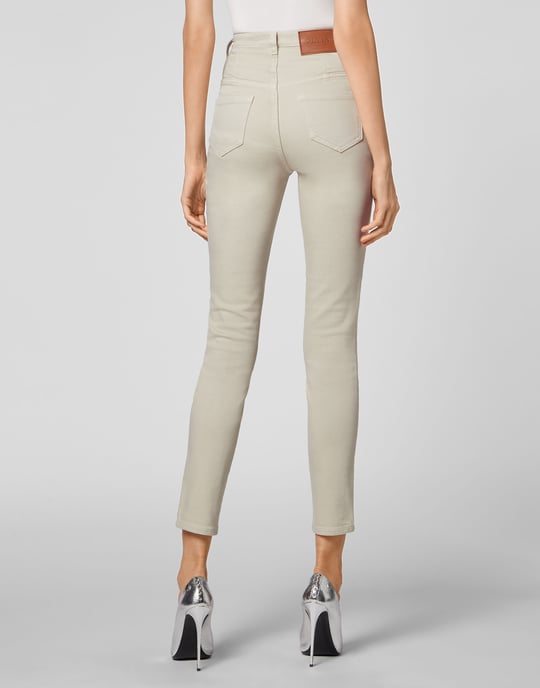 Jegging De Cintura Alta Iconic Plein - Image 4