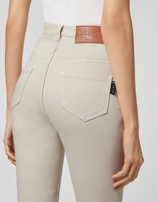 Jegging De Cintura Alta Iconic Plein - Image 5