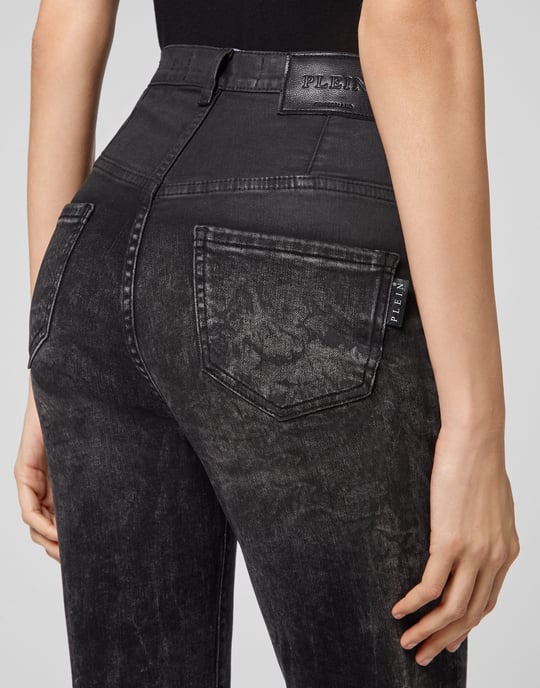 Jegging De Cintura Alta Iconic Plein - Image 5