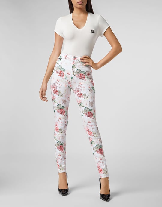 Super High Waist Jegging Flowers - Image 4