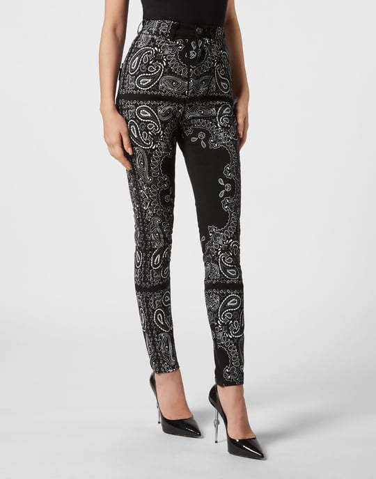 Jegging De Cintura Alta Paisley - Image 2