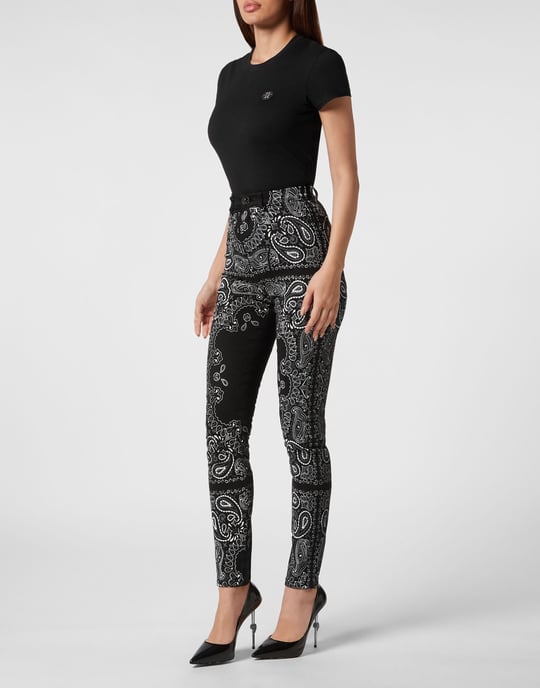 Jegging De Cintura Alta Paisley - Image 4