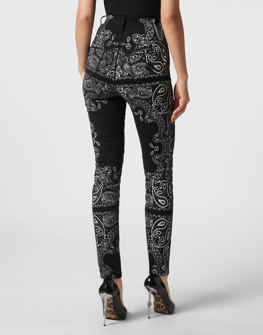 Jegging De Cintura Alta Paisley - Image 5