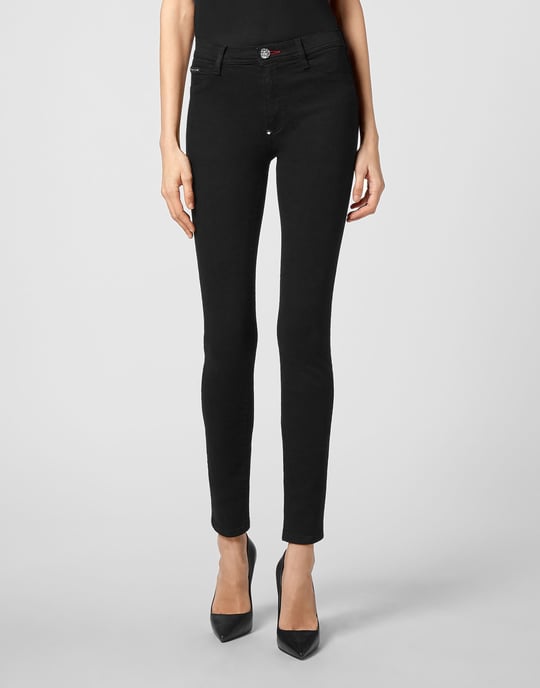 Jegging De Cintura Alta Iconic Plein - Image 2