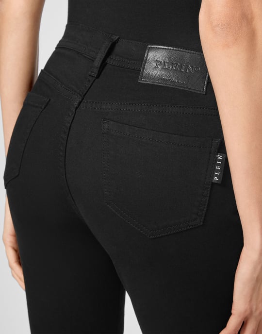Jegging De Cintura Alta Iconic Plein - Image 5