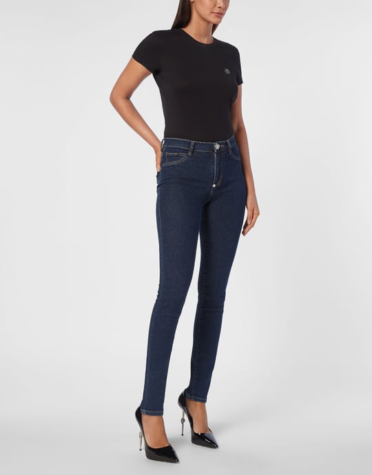 Jegging De Cintura Alta Hexagon - Image 4