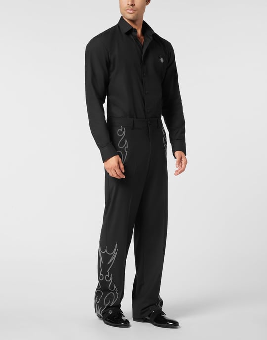 Pantalones De Pata Ancha - Image 4
