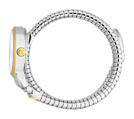 Roberto Cavalli Snake Women Stainless Steel Two toned Silver & Gold watch - Image 3