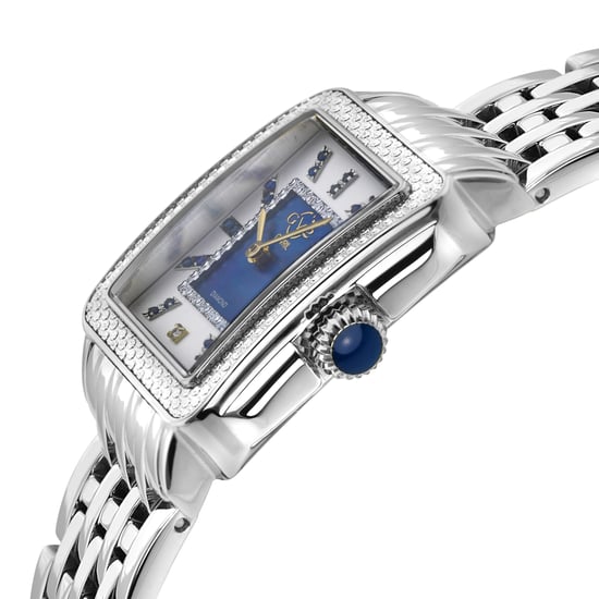 GV2 de Gevril Reloj de Diamantes Suizos con Piedras Preciosas para Mujeres "Padova" - Image 3