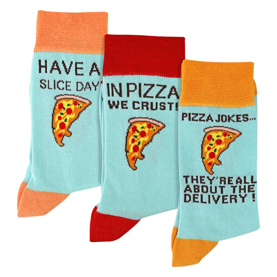 3 Pares de Calcetines de Algodón Divertidos para Hombre | Eslogan de Comida y Bebida Divertido | Idea de Regalo - Image 4