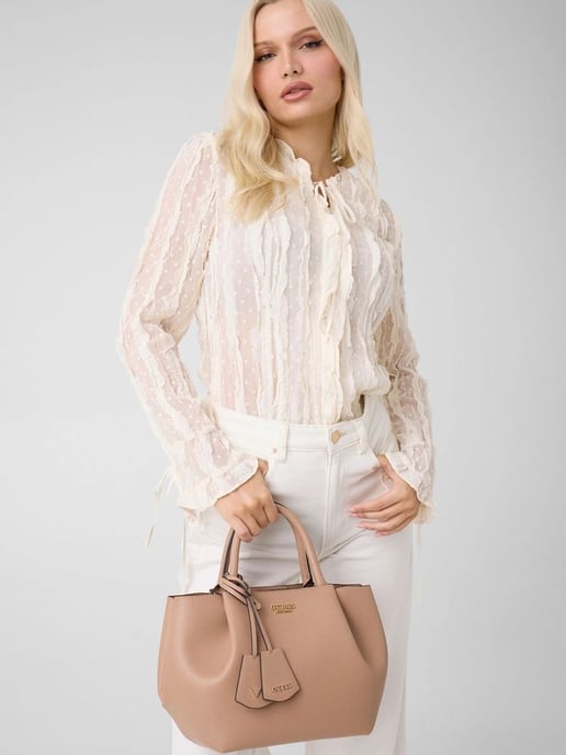 Bolso Bandolera Beige Guess - Image 2