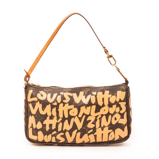 Louis Vuitton Pochette Accessoires en marrón Lienzo recubierto - Image 5
