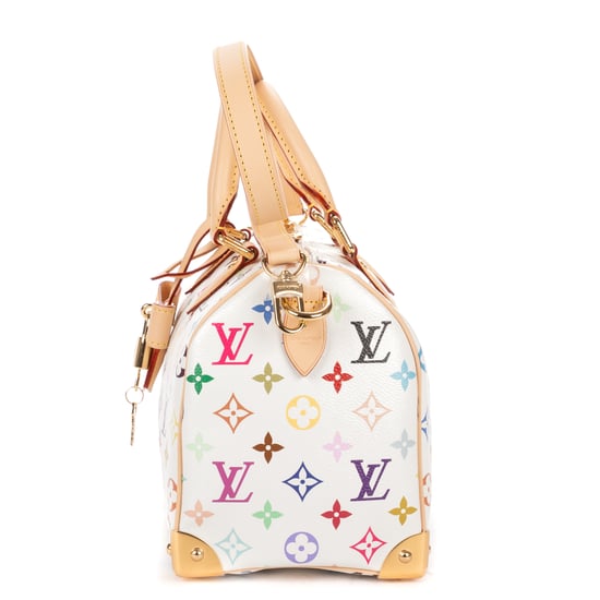 Louis Vuitton Ltd. Ed. LV x Takashi Murakami Speedy Bandoulière 25 25 en  como nuevo Lienzo recubierto - Image 3