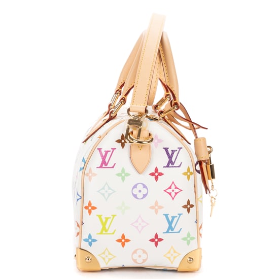 Louis Vuitton Ltd. Ed. LV x Takashi Murakami Speedy Bandoulière 25 25 en  como nuevo Lienzo recubierto - Image 4