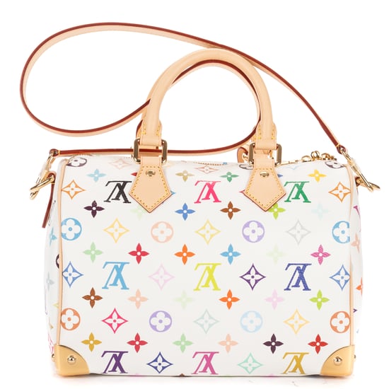 Louis Vuitton Ltd. Ed. LV x Takashi Murakami Speedy Bandoulière 25 25 en  como nuevo Lienzo recubierto - Image 5