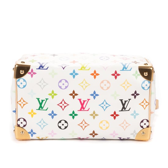 Louis Vuitton Ltd. Ed. LV x Takashi Murakami Speedy Bandoulière 25 25 en  como nuevo Lienzo recubierto - Image 6