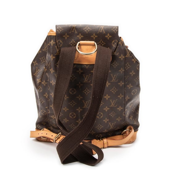 Louis Vuitton Montsouris GM en marrón Lienzo recubierto - Image 5