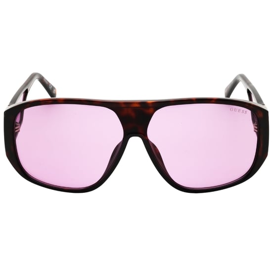 Gafas De Sol Guess Dark Havana Con Montura Violeta - Image 1