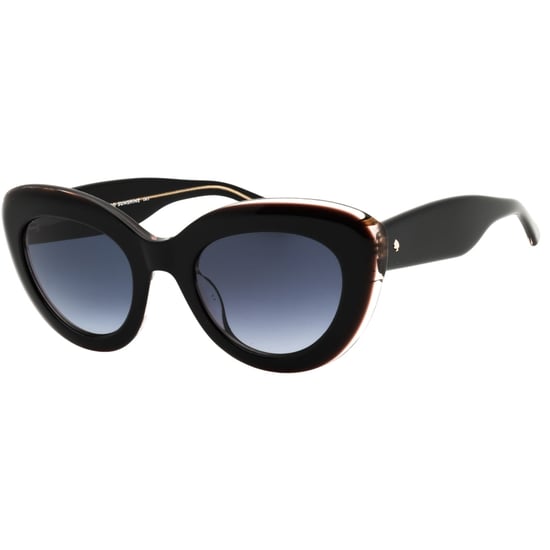 Gafas De Sol Negras Con Borde Rosa De Kate Spade - Image 2