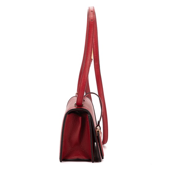 Loewe Small Barcelona Small en Borgoña Cuero de ternero - Image 4