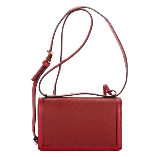 Loewe Small Barcelona Small en Borgoña Cuero de ternero - Image 5