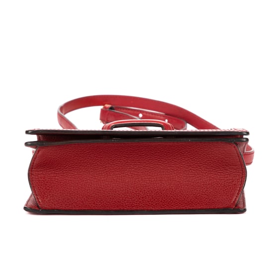 Loewe Small Barcelona Small en Borgoña Cuero de ternero - Image 6
