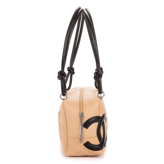Chanel Cambon Ligne Bowler en beige Cuero de ternero - Image 4