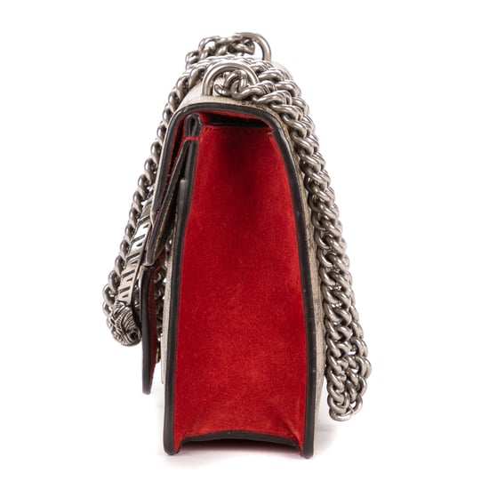 Gucci Mini Dionysus Chain Crossbody Mini en beige Lienzo recubierto - Image 3