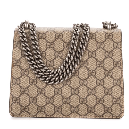 Gucci Mini Dionysus Chain Crossbody Mini en beige Lienzo recubierto - Image 5