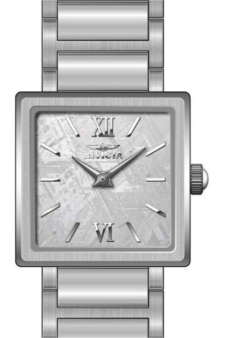 Invicta Angel 50162 Reloj de Mujer - Movimiento de Cuarzo - Acero Inoxidable con Esfera Plateada - 23 mm - Image 1