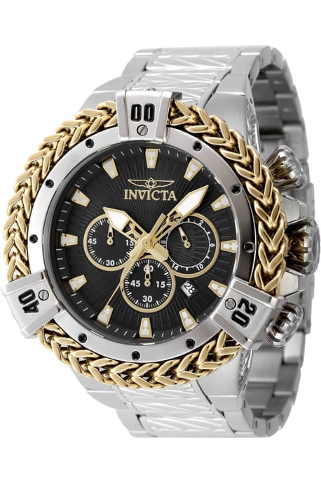 Invicta Bolt 48158 Reloj de Hombre - Movimiento de Cuarzo - Acero Inoxidable con Esfera Negra - 54 mm - Image 1