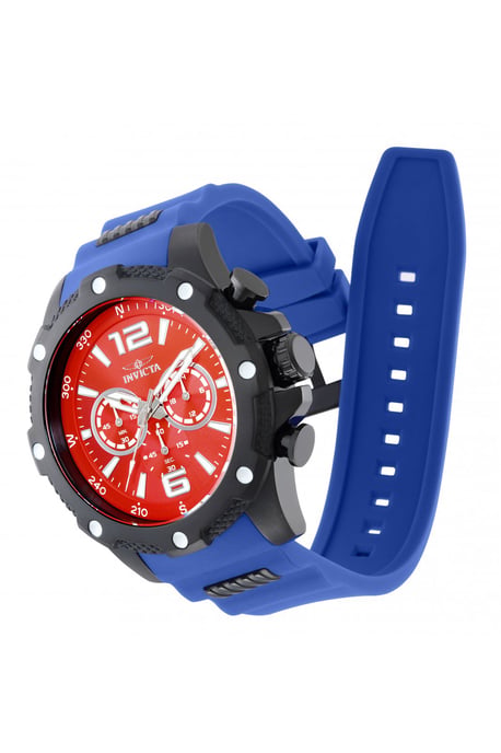 Invicta I-Force 34020 Reloj de Hombre - Movimiento de Cuarzo - Acero Inoxidable con Esfera Roja - 50 mm - Image 2