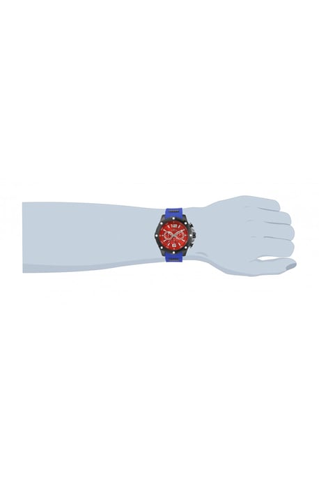 Invicta I-Force 34020 Reloj de Hombre - Movimiento de Cuarzo - Acero Inoxidable con Esfera Roja - 50 mm - Image 3