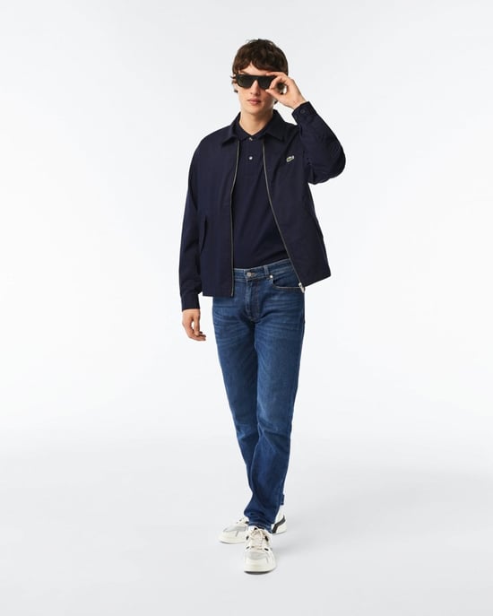 Polo Lacoste SS L1212 Classic fit Polo Azul - Image 3